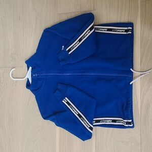 Sport Blue Spring Jacket Made by Justice Size 10